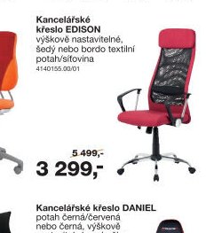 Kancelářské křeslo EDISON