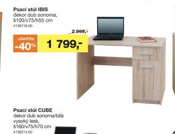 Psací stůl IBIS