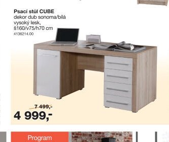 Psací stůl CUBE