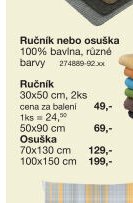Ručník nebo osuška