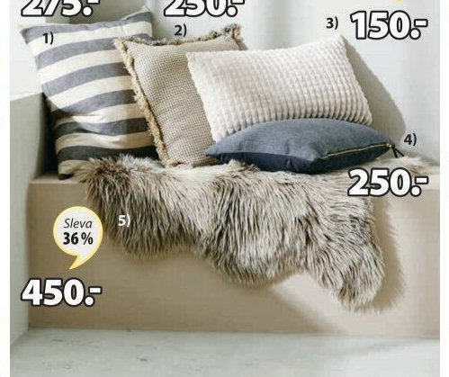 DEKORAČNÍ POLŠTÁŘ LILJE