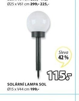 Solární lampa SOL
