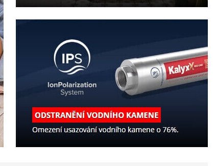 IonPolarization System - Odstranění vodního kamene