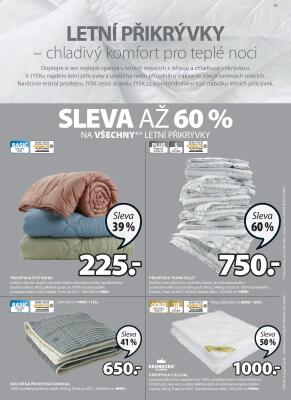 akční leták Jysk 25.5.2022-7.6.2022