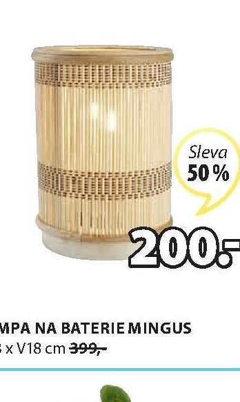 LAMPA NA BATERIE MINGUS