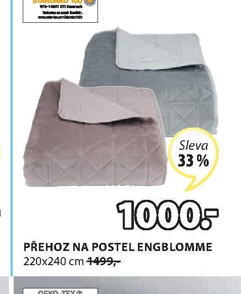PŘEHOZ NA POSTEL ENGBLOMME