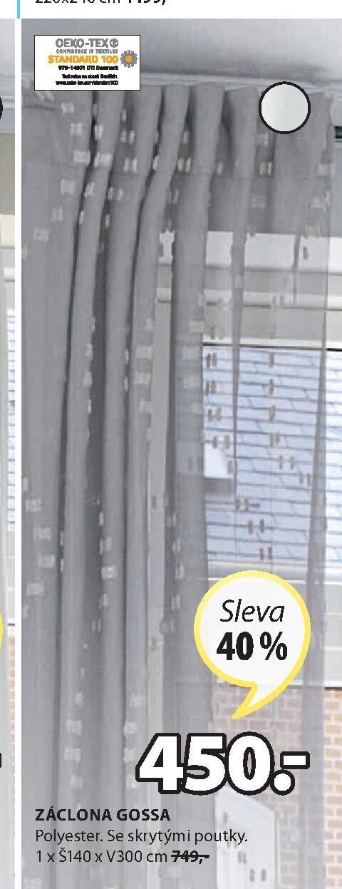 ZÁCLONA GOSSA