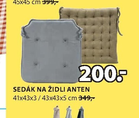 SEDÁK NA ŽIDLI ANTEN