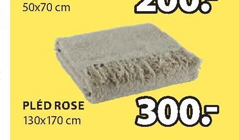 PLÉD ROSE