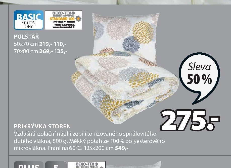PŘIKRÝVKA STOREN