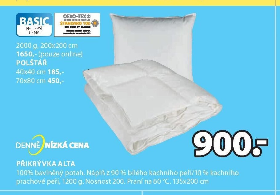 PŘIKRÝVKA ALTA