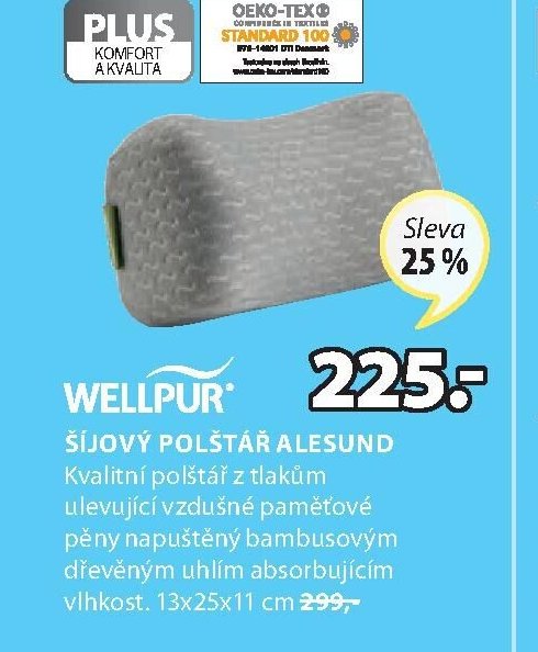 ŠÍJOVÝ POLŠTÁŘ ALESUND