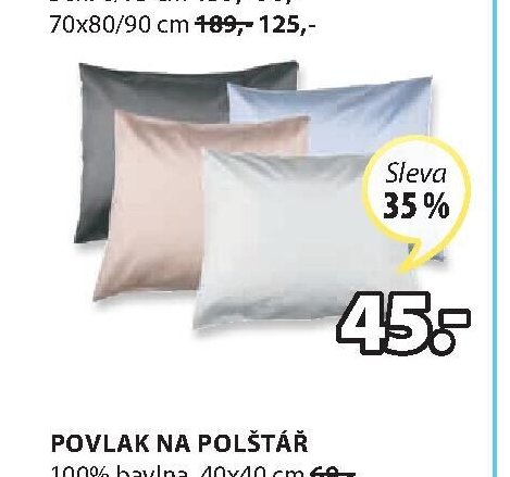 Povlak na polštář