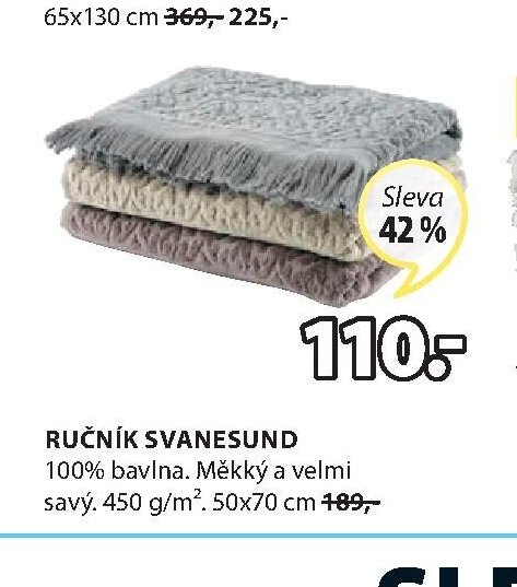 RUČNÍK SVANESUND