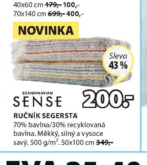 RUČNÍK SEGERSTA