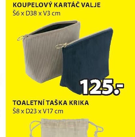 TOALETNÍ TAŠKA KRIKA