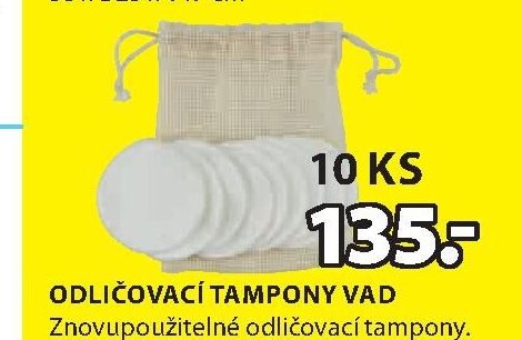 ODLIČOVACÍ TAMPONY VAD
