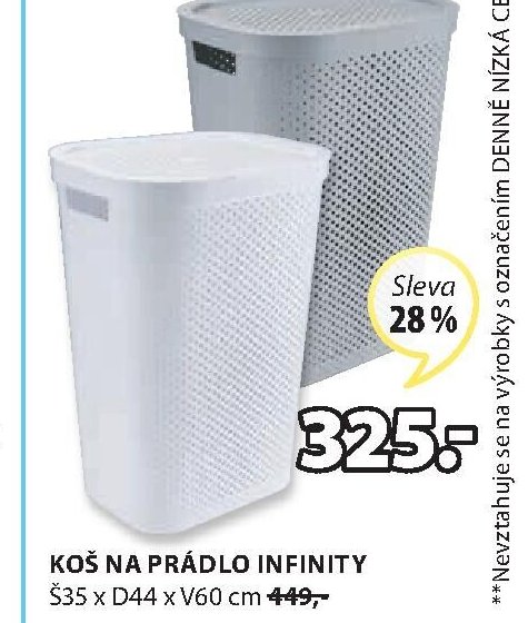 KOŠ NA PRÁDLO INFINITY