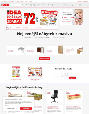 akční leták IDEA nábytek 31.5.2022-6.6.2022