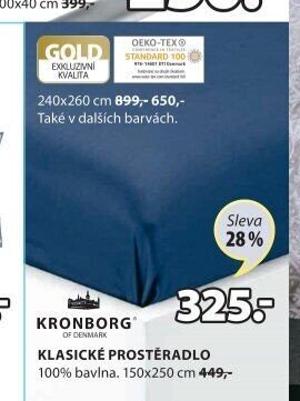 Klasické prostěradlo