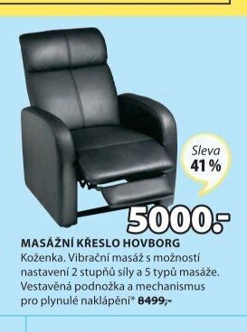 MASÁŽNÍ KŘESLO HOVBORG