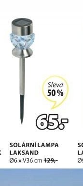 SOLÁRNÍ LAMPA LAKSAND