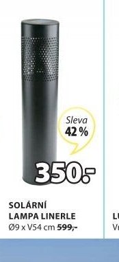 SOLÁRNÍ LAMPA LINERLE