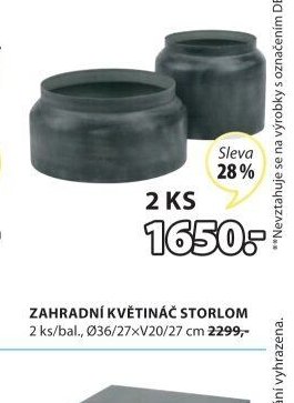 ZAHRADNÍ KVĚTINÁČ STORLOM