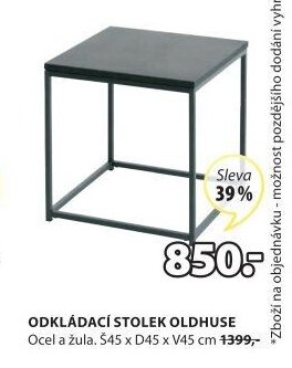ODKLÁDACÍ STOLEK OLDHUSE