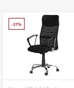 Kancelářské křeslo PREZIDENT černá K1