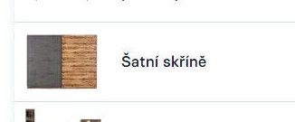 Šatní skříně