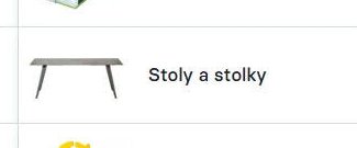 Stoly a stolky