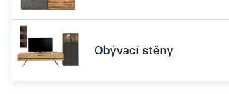 Obývací stěny