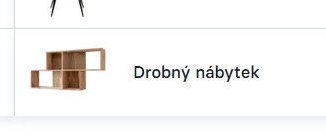 Drobný nábytek