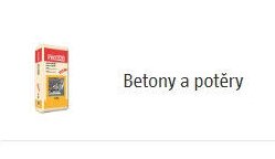 Betony a potěry