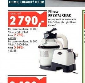 Filtrace KRYSTAL CLEAR