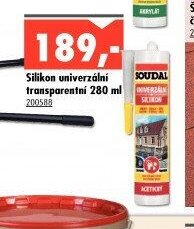 Silikon univerzální transparentní 280 ml