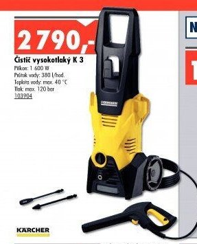 Čistič vysokotlaký K 3