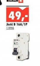 Jistič B 16A/1P