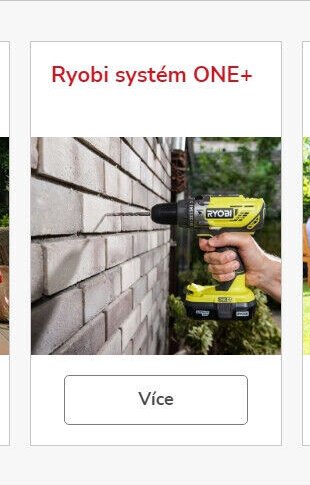 Ryobi systém ONE+