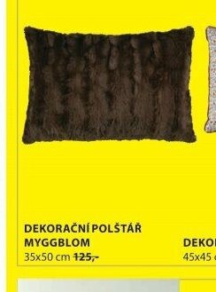 DEKORAČNÍ POLŠTÁŘ MYGGBLOM