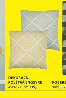 DEKORAČNÍ POLŠTÁŘ ENGSYRE
