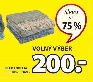 PLÉD LOBELIA