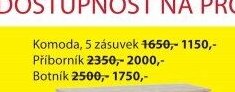 Komoda, 5 zásuvek