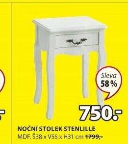 Noční stolek Stenlille
