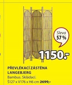 Převlékací zástěna Langebjerg