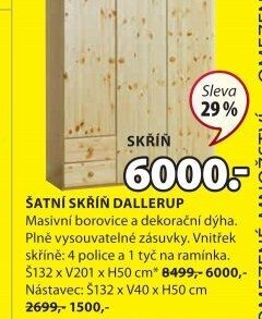 Šatní skříň Dallerup