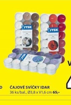 ČAJOVÉ SVÍČKY IDAR