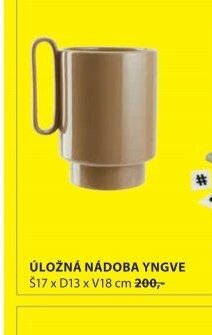 ÚLOŽNÁ NÁDOBA YNGVE