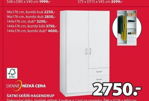 ŠATNÍ SKŘÍŇ HAGENDRUP